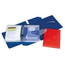 Carpeta Rendsburg polipiel rugosa con tarjetero