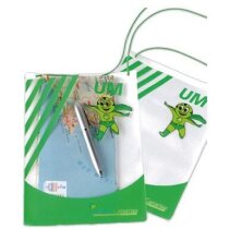 Funda con goma para identificaciones personalizada Funda con goma para identificaciones personalizada