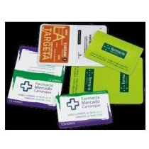 Tarjetero Xihuangcun vinilo dos ranuras compacto