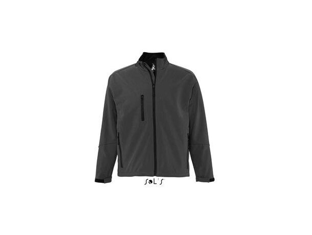 Chaqueua de hombre en soft shell Sols personalizado Chaqueua de hombre en soft shell Sols personalizado