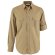 Camisa manga larga algodón 110 g/m2