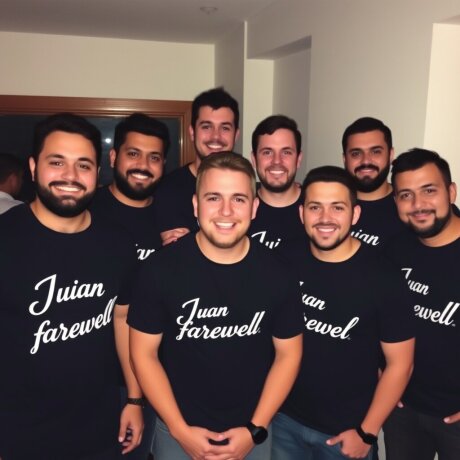 Camisetas para despedidas personalizadas