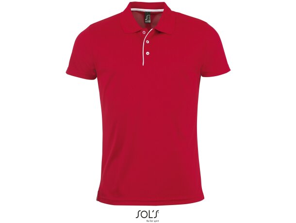 Polo deportivo de vestir sols 180 gr personalizado