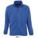 Chaqueta polar cremallera y bolsillos Sols personalizada azul royal