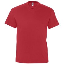 Camiseta manga corta cuello v para hombre 150 g/m2
