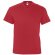 Camiseta manga corta cuello v para hombre 150 g/m2