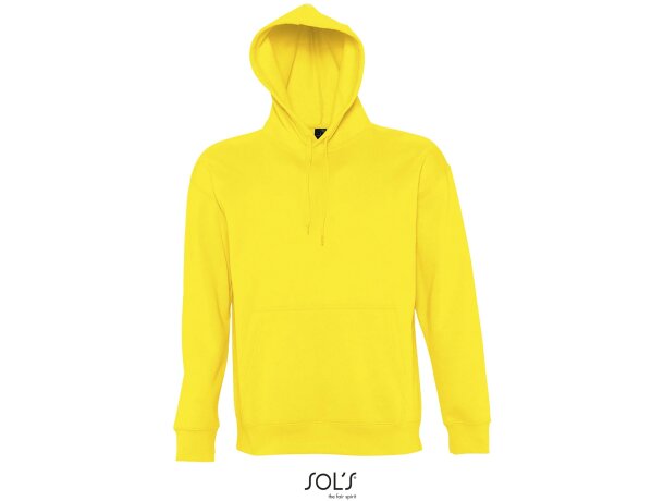 Sudadera con capucha lisa sols