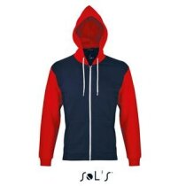 Sudadera unisex con bolsillo canguro Sols grabada Sudadera unisex con bolsillo canguro Sols grabada