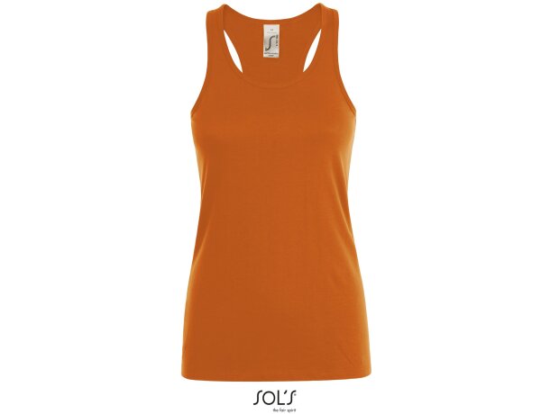 Camiseta sin mangas justin women color sols