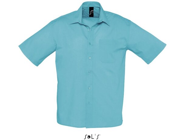 Camisa de hombre de trabajo manga corta en colores sols