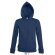 sudadera de mujer con bolsillo canguro sols personalizada azul