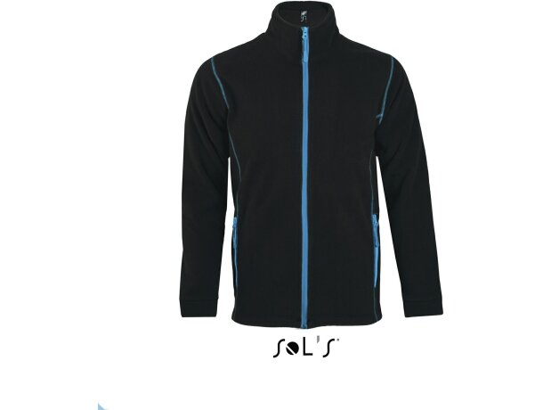 Chaqueta polar con cremallera Sols con logo Chaqueta polar con cremallera Sols con logo