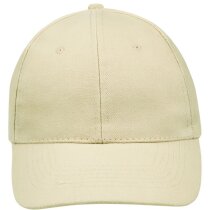 Gorra corporativa con cierre regulable algodón perchado espeso 260 g/m2