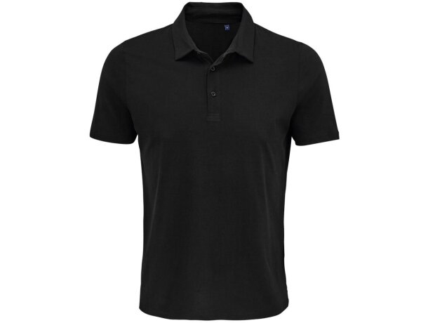 Polo Octave azul claro algodón ring-spun 200g/m²