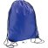 mochila de cordones con angulos reforzados sols personalizada azul royal