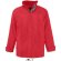 parka clasica acolchada sols personalizada rojo