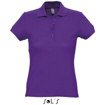 Polo mujer de manga corta passion de Sols 170 gr Sols personalizado lila Polo mujer de manga corta passion de Sols 170 gr Sols personalizado lila