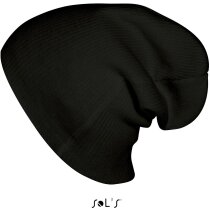 Gorro unisex para el frío Sols personalizado negro Gorro unisex para el frío Sols personalizado negro