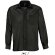 camisa manga larga tejido popelin hombre sols personalizada negra negro