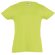 Camiseta de niña manga corta Sols verde manzana