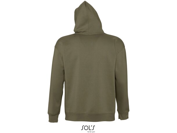 Sudadera con capucha lisa sols