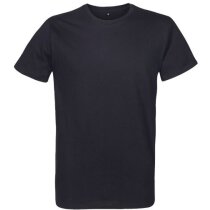 Camiseta manga corta con logo de hombre algodón biológico 185 g/m2