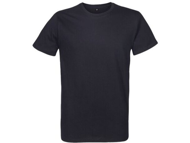 Camiseta manga corta con logo de hombre algodón biológico 185 g/m2