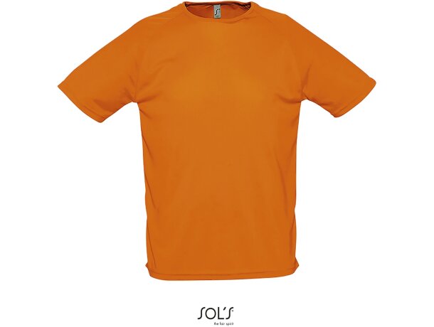 Camiseta técnica Sporty de Sols naranja