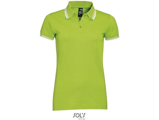 Polo manga corta pasadena women color sols