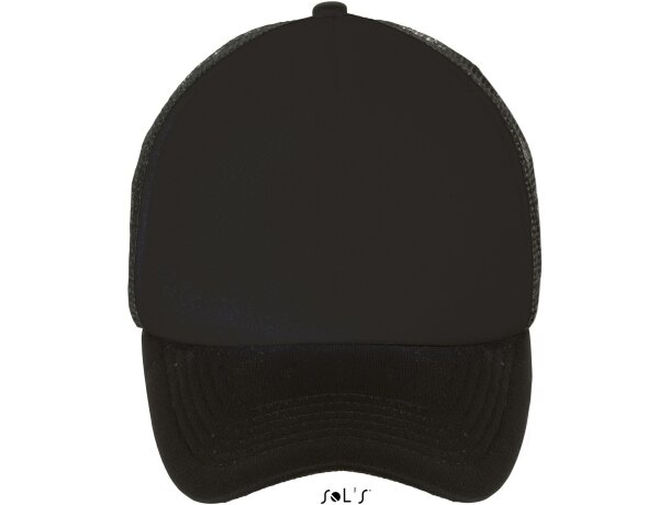 Gorra Bubble de Malla 5 Paneles Sols negra