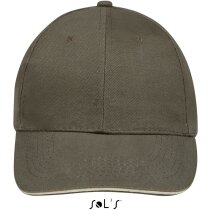 Gorra gruesa de algodón con 6 paneles de alta calidad Sols Gorra gruesa de algodón con 6 paneles de alta calidad Sols