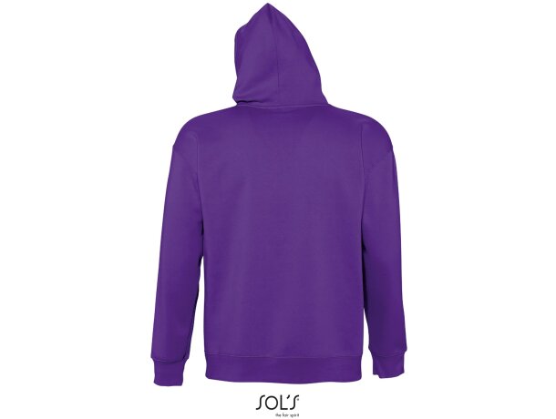 Sudadera con capucha lisa Sols