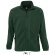 Chaqueta polar cremallera y bolsillos Sols personalizada verde oscuro