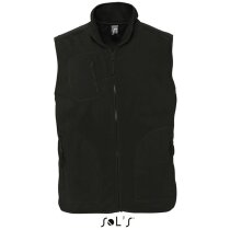 Chaleco tejido polar en colores Sols personalizado negro Chaleco tejido polar en colores Sols personalizado negro