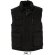 chaleco de caza unisex sols personalizado negro
