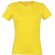 Camiseta de mujer manga corta Sols amarillo
