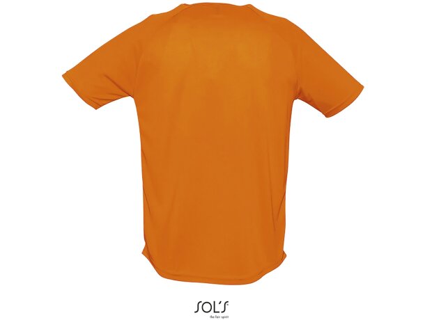 Camiseta técnica Sporty de Sols naranja