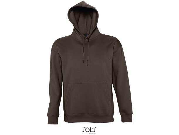 Sudadera con capucha lisa sols