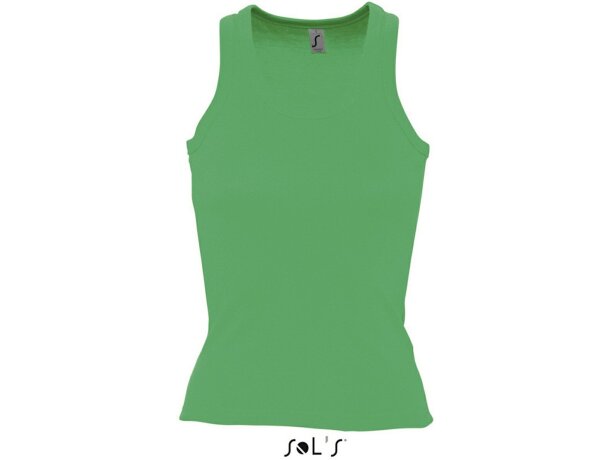 Camiseta de mujer sin mangas ajustada Sols barata