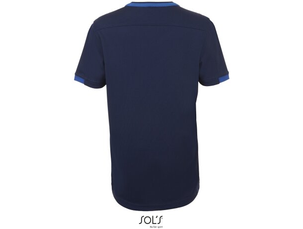 Camiseta técnica Sol&#039;s classico kids french marino/azul royal