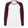 Camiseta bicolor mujer manga larga mujer raglan ,Milky Lsl Women