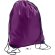 mochila de cordones con angulos reforzados sols personalizada violeta