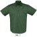 camisa de hombre manga corta 100 algodon sols personalizada verde
