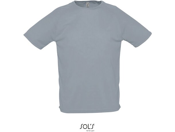 Camiseta técnica Sporty de Sols gris puro