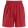 Pantalones cortos básicos niños Sol's san siro 2 rojo