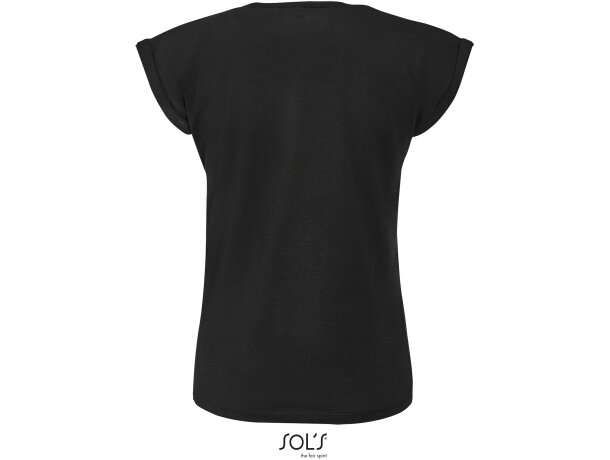 Camiseta entallada de mujer cuello redondo sols merchandising