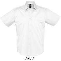 Camisa de hombre manga corta 100% algodón Sols
