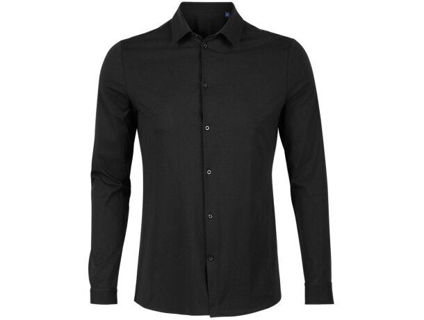 Camisas de trabajo algodón 145 g/m2 cuello italiano