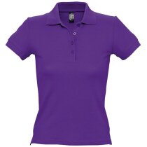 Polo manga corta mujer de colores de sols 205 gr personalizado