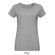 Camiseta mujer ajustada Sol's martin Gris mezcla